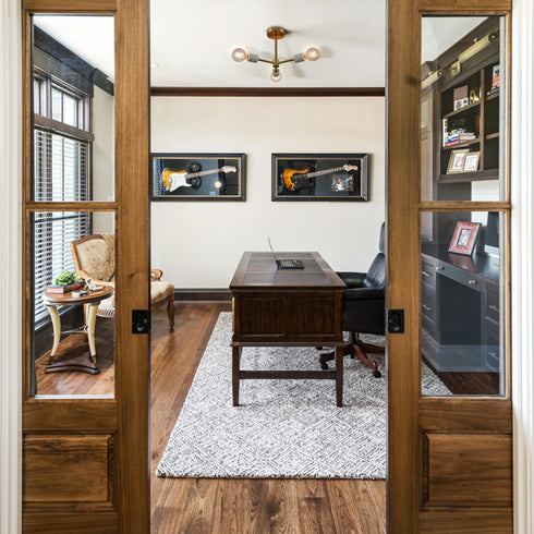 Brass Ceiling Light Semi Flush Mount Fixture 3-Light Sputnik Ceiling Lighting