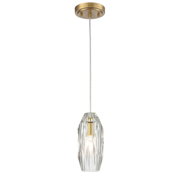 Crystal Pendant Light Fixture Cord Adjustable Modern Brass Pendant Lights Kitchen Island