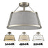 Drum Chandelier Ceiling Light Fixture Brushed Nickle Dimmable LED Light