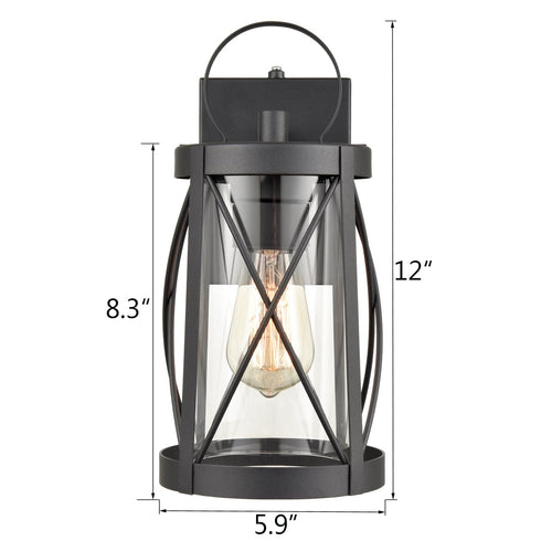 Front Porch Dusk-to-Dawn Outdoor Lights Wall-Mount Fixture