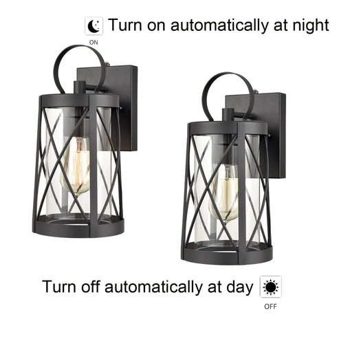 Front Porch Dusk-to-Dawn Outdoor Lights Wall-Mount Fixture