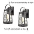 Front Porch Dusk-to-Dawn Outdoor Lights Wall-Mount Fixture