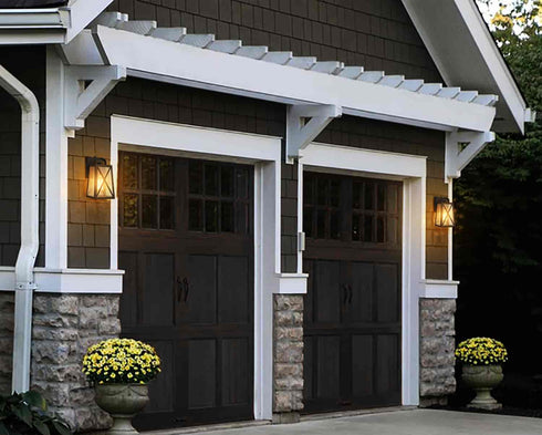 Dusk to Dawn Outdoor Lights Wall Mount Porch Lights Set of 2