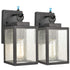 Dusk to Dawn Outdoor Lights Wall Mount Sconce Set of 2