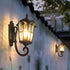 Exterior Porch Wall Light Fixture Black Wall Lantern Outdoor
