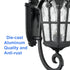 Exterior Porch Wall Light Fixture Black Wall Lantern Outdoor