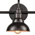 Farmhouse Bath Vanity Wall Light 3-Light Barn Sconce Oil Rubbed Bronze