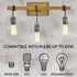 Farmhouse Bathroom Vanity Light Over Mirror 3-Light
