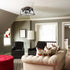 Farmhouse Caged Ceiling Fans with Lights Remote Control