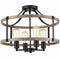 Farmhouse Ceiling Light Fixtures Ceiling Semi Flush Mount Chandelier