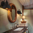 2-Pack Farmhouse Indoor/Outdoor Wall Sconce Metal Barn Light