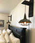 Chieri Farmhouse Plug in Pendant Light Hanging Lighting Fixture