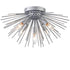 Farmhouse Sputnik Ceiling Light Flush Mount 5-Light