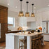 Farmhouse Wood Pendant Lighting for Kitchen Island