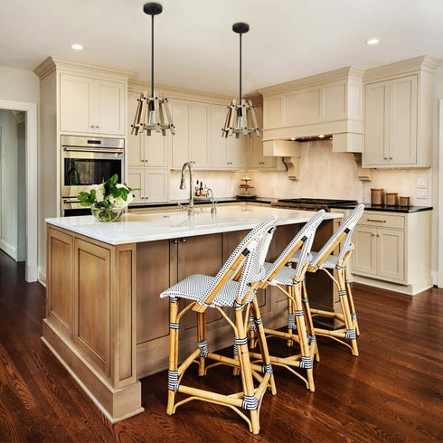 Farmhouse Wood Pendant Lighting for Kitchen Island