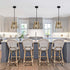 Farmhouse Wood Pendant Lighting for Kitchen Island