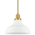 Modern Gold Pendant Light Fixture Kitchen Island with Dome Opal Glass