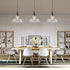 Volturno Glass Oil Rubbed Bronze Industrial Kitchen Island Pendant Lighting