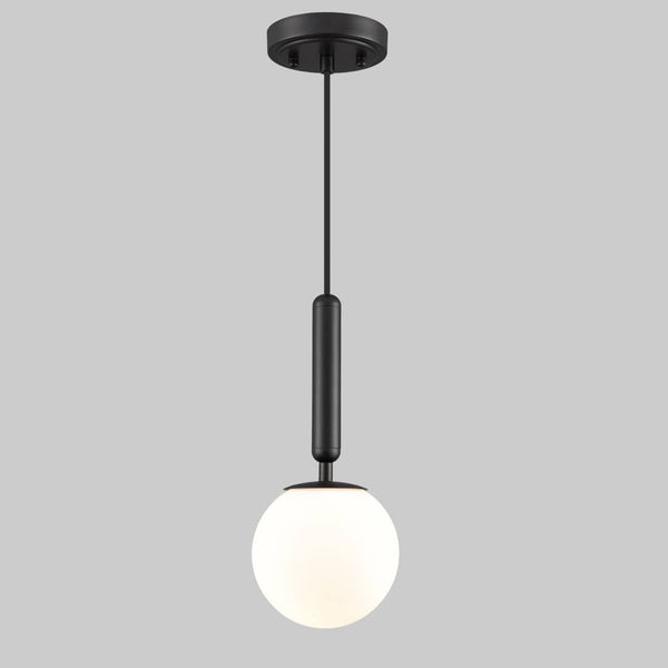 Globe Pendant Light for Kitchen Island Black
