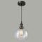 Santarcangelo Globe Seeded Glass Pendant Lights, Oil Rubbed Bronze