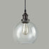 Santarcangelo Globe Seeded Glass Pendant Lights, Oil Rubbed Bronze