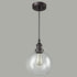 Santarcangelo Globe Seeded Glass Pendant Lights, Oil Rubbed Bronze