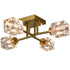 Gold Sputnik Ceiling Light Chandeliers Ceiling Light Fixture 4-Light