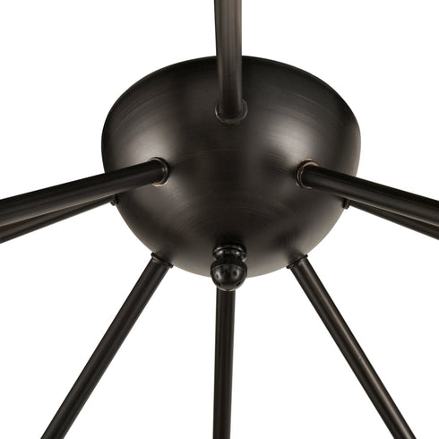 Stilo Elegant Modern Globe Ceiling Light Mid Century Sputnik Chandeliers-8 Light