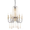 Handmade Distressed Candle Chandelier with 6 Lights