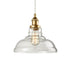 Industrial Brass Glass Pendant Lights Kitchen Island Pendant Lighting