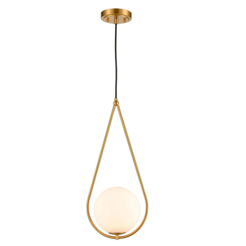 Industrial Brass Globe Glass Pendant Lights Art Decor Pendant Lighting