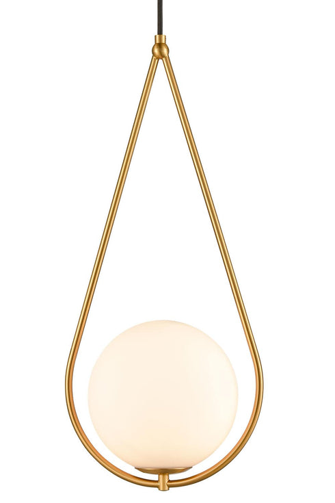 Industrial Brass Globe Glass Pendant Lights Art Decor Pendant Lighting