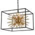 Industrial Chandelier 8-Light Cube Pendant Light Modern Kitchen Island