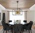 Industrial Chandelier 8-Light Cube Pendant Lights Modern Kitchen Island