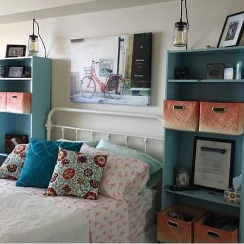 Industrial Mason Jar Plug-in Pendant Light Bronze Finish