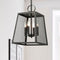 Industrial Matte Black Pendant Light Hanging Foyer Lantern Fixture