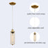 Industrial Mini Metal Cage Brass Pendant Lighting