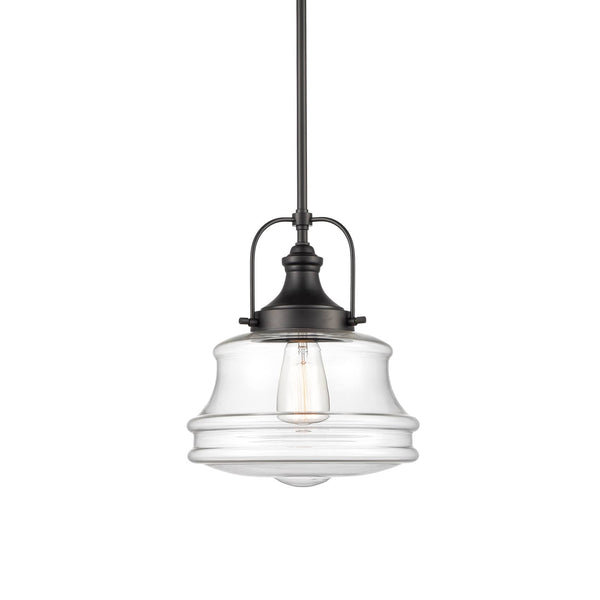Industrial Pendant Light Black Schoolhouse Hanging Light
