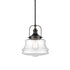 Industrial Pendant Light Black Schoolhouse Hanging Light