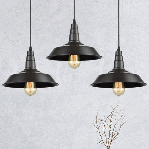 Kitchen Island Pendant Lighting Oil Rubbed Bronze Finish 3 Pack