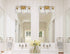 Lighting Brass Wall Sconce Bathroom Vanity 3-Light