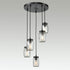 Piombino Mason Jar Glass Industrial Ceiling Lights for Kitchen Oil Rubbed Bronze