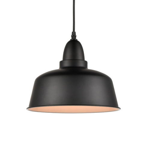 Matte Black Industrial Metal Pendant Lights 3 Pack Kitchen Island Lighting