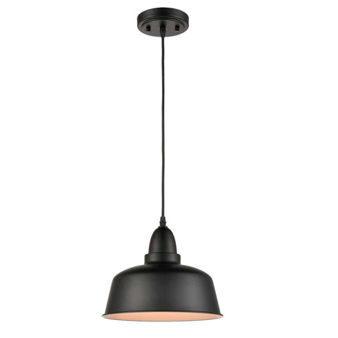 Matte Black Industrial Metal Pendant Lights Kitchen Island Lighting