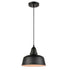 Matte Black Industrial Metal Pendant Lights Kitchen Island Lighting