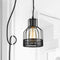 Metal Mesh Cage Small Plug-In Pendant Light
