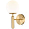 Gold Mid Century Modern Wall Light