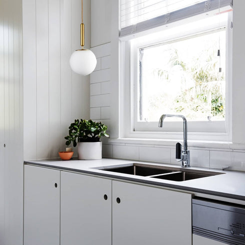 Mid Century Plug in Pendant Lighting with Cord 8 Inch