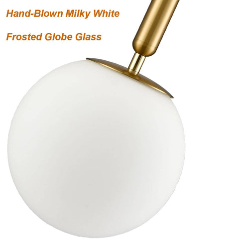 Mid Century Plug in Pendant Lighting with Cord 8 Inch