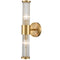 Gold Crystal Wall Sconce Light for Bedroom